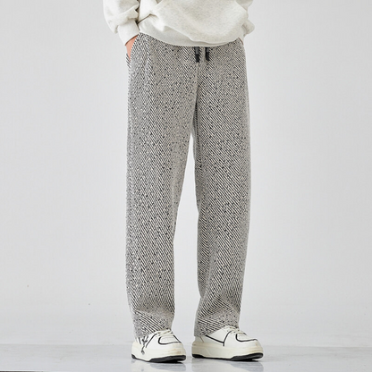 WeaveFlex | Joggingbroek met geweven structuur