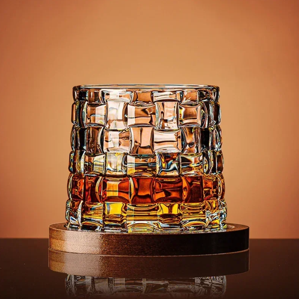 WhiskeySpin - Premium roterend whiskyglas