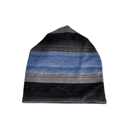 Nordic Stripe | Unisex katoenen muts met velvetvoering en strepen