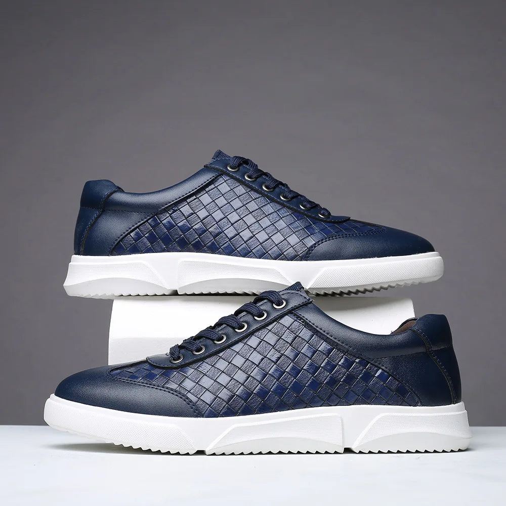 WovenWalk | Geweven sneakers met sportieve flair