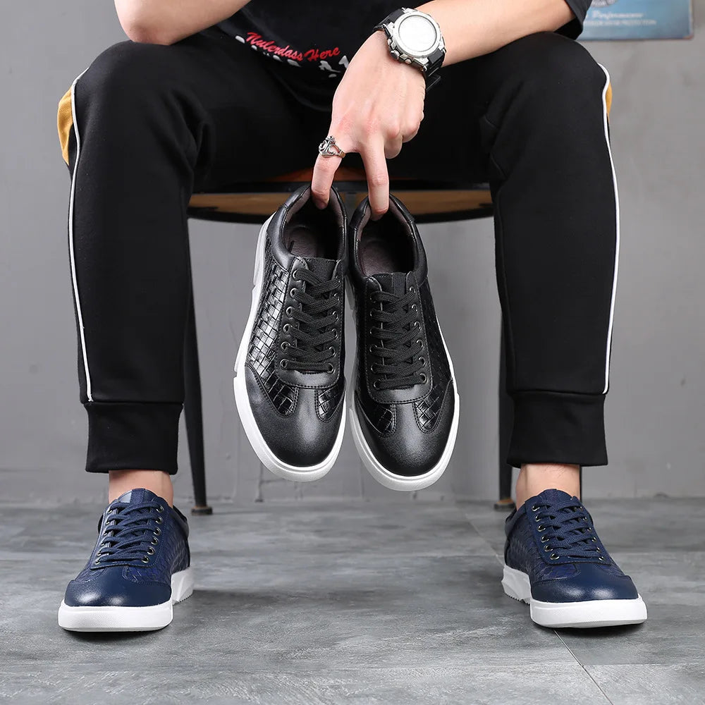 WovenWalk | Geweven sneakers met sportieve flair
