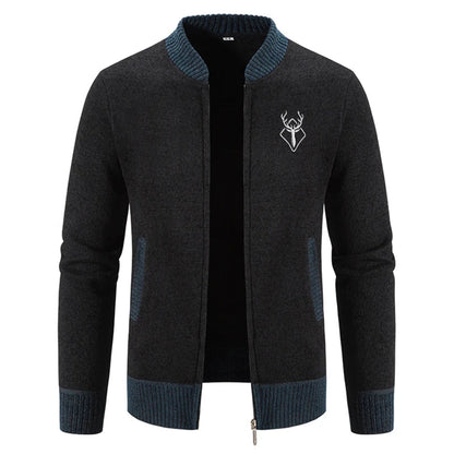 ZipKnit | Warm herenvest met tijdloze stijl
