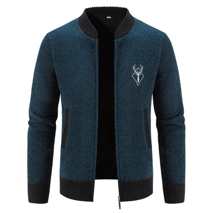 ZipKnit | Warm herenvest met tijdloze stijl
