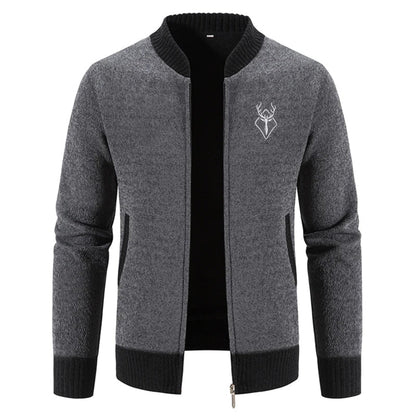 ZipKnit | Warm herenvest met tijdloze stijl