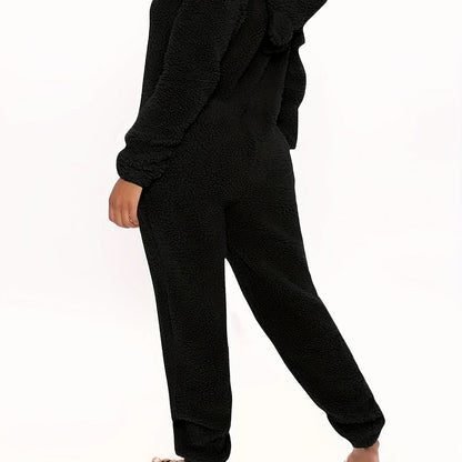 Dames Onesie | Warme Fleece Pyjama Jumpsuit