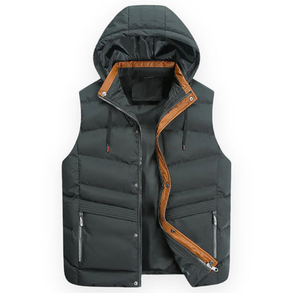 Lester | Puffervest met Capuchon – Warm, Licht & Stijlvol