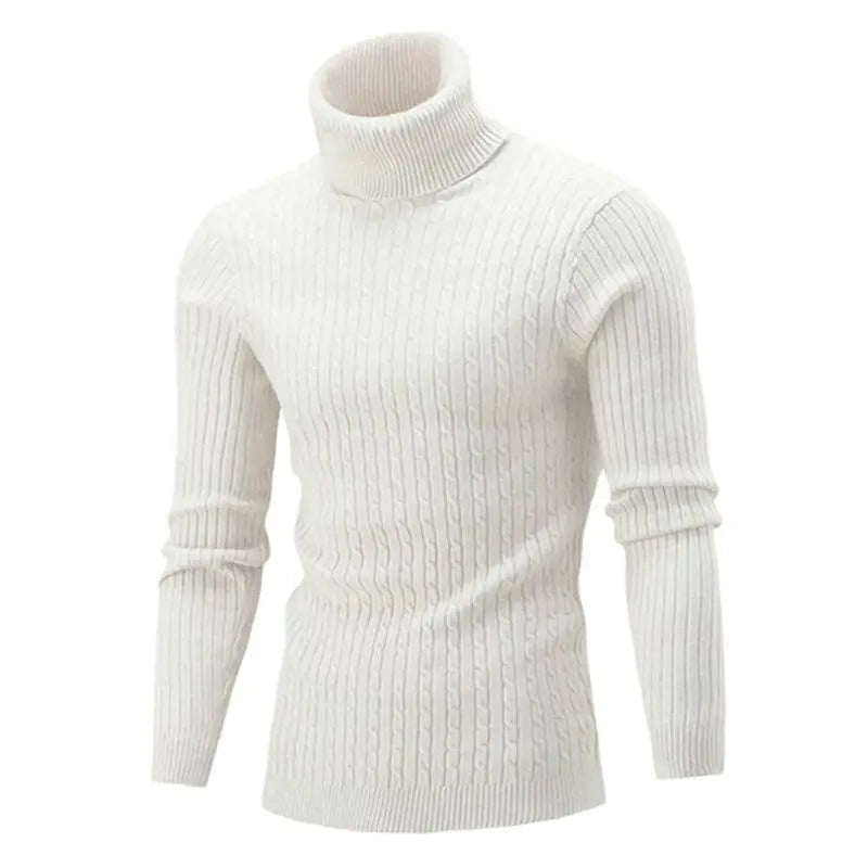 Heren kabelgebreide coltrui | Stijlvol & warm voor de winter